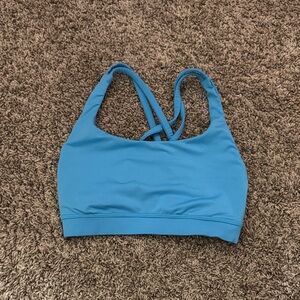 Lululemon Athletica Vibrant Blue Sports Bra